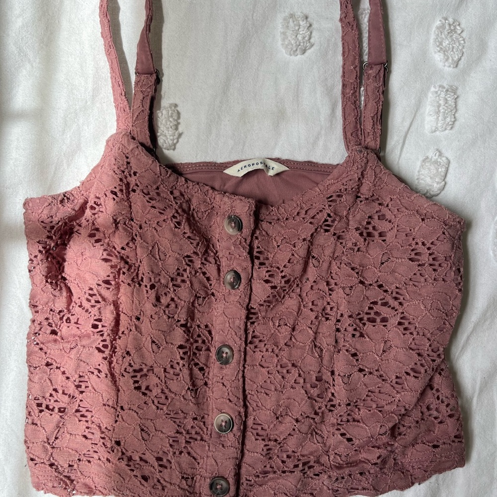 size ~ XS , color ~ magenta , tank top